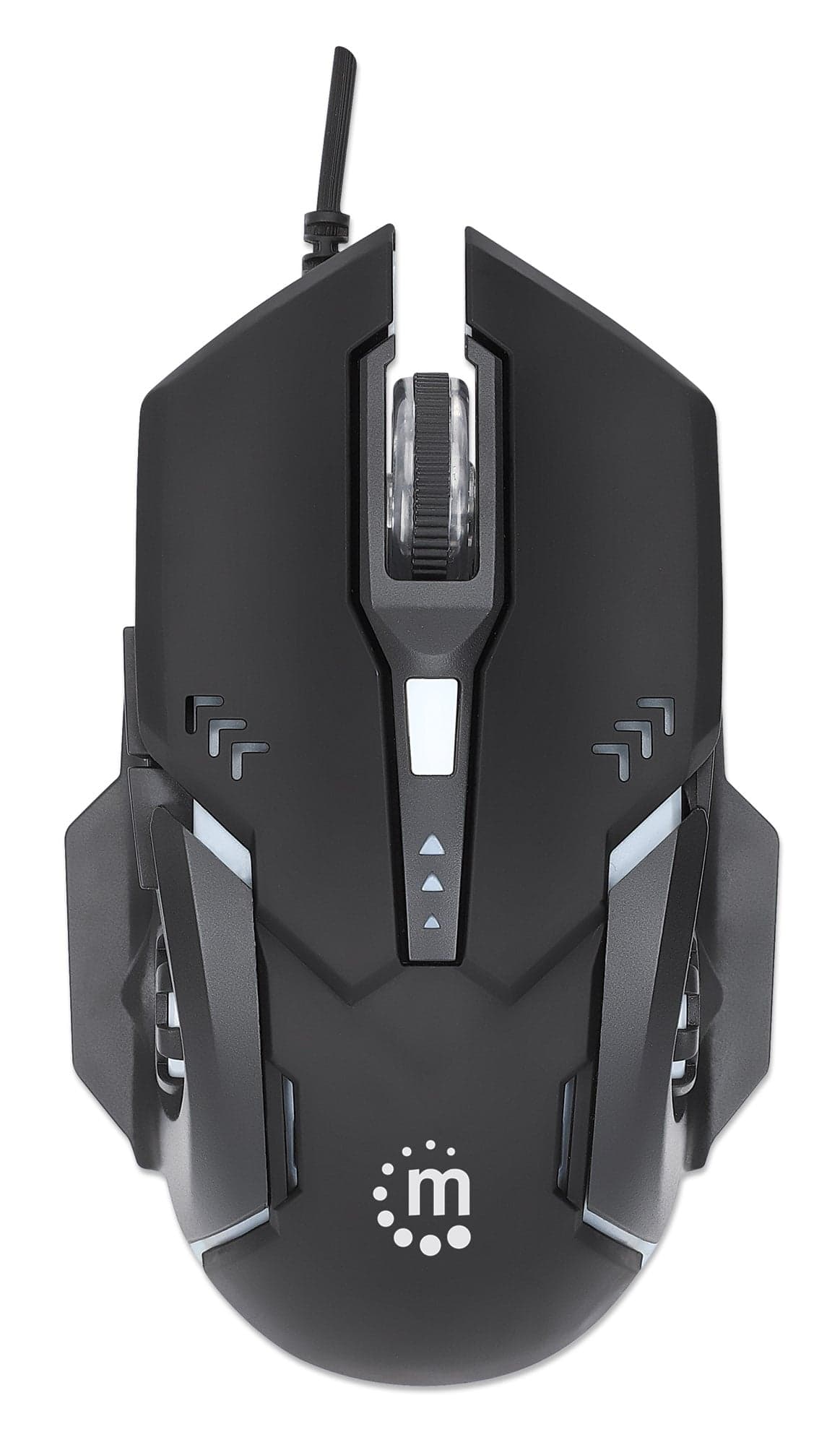 Mouse ottico USB gaming 3200 Dpi retroilluminazione LED RGB - Manhattan ICMG782