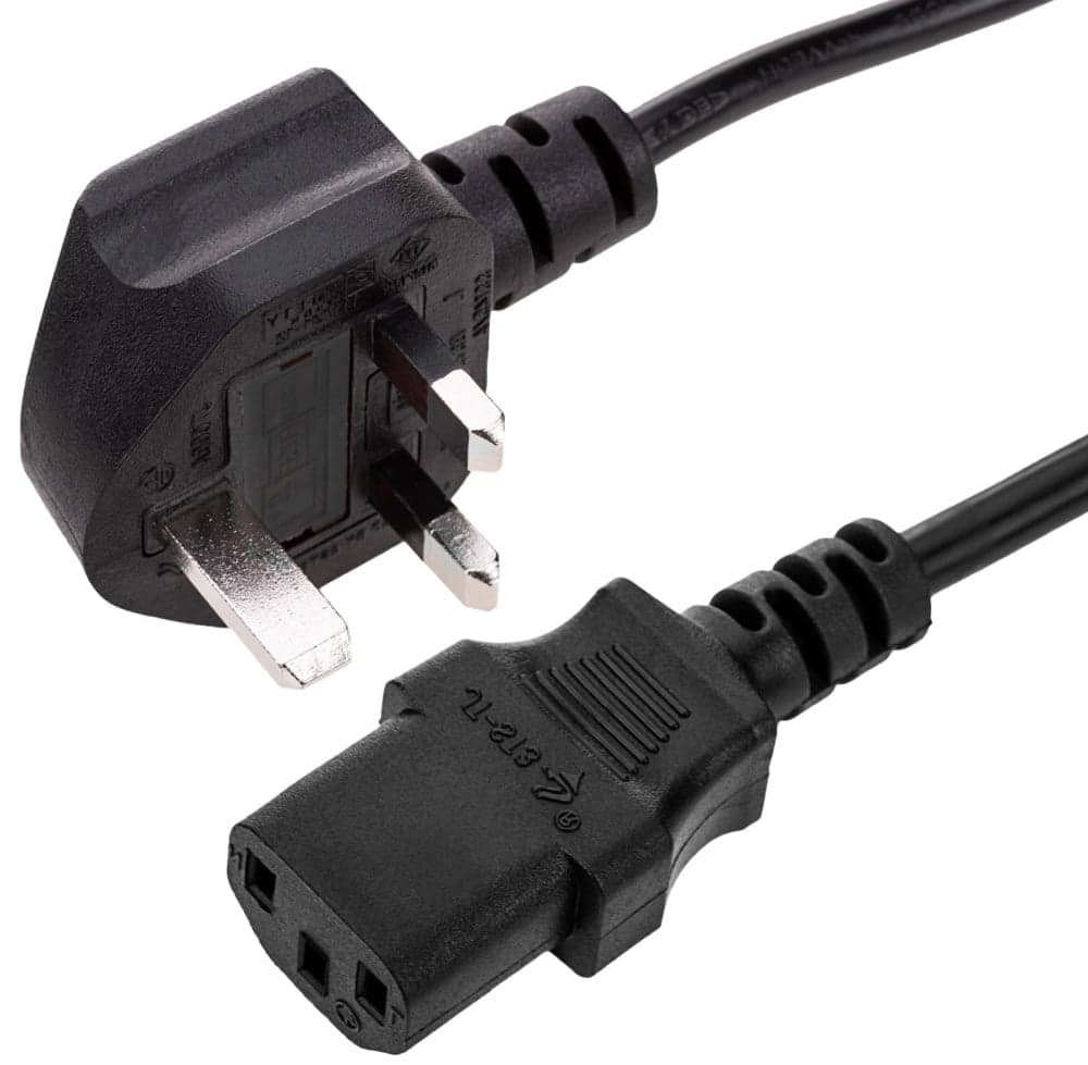 Cavo di Alimentazione Maschio UK a C13 (IEC 60320) 1,8m - Manhattan ICOC 01-NC-GBM