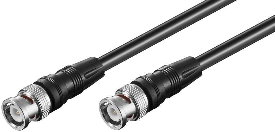 Cavo BNC RG59 75 Ohm M/M 1m - Goobay ICOC 010-BN7-PP