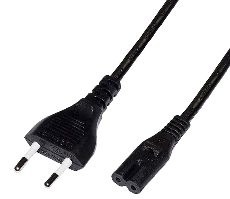 Cavo alimentazione C7 italiana 0,5m nero - Manhattan ICOC 02-NC-IT05