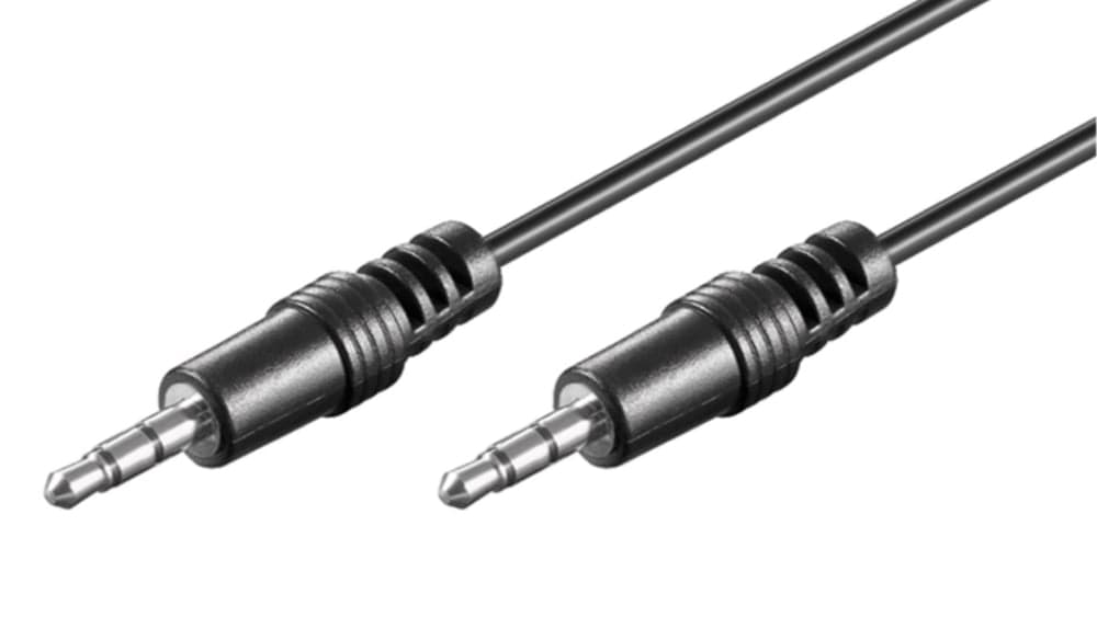 Cavo Audio Stereo Jack 3.5mm M/M 1,5m - Goobay ICOC 03-SB-HP-015
