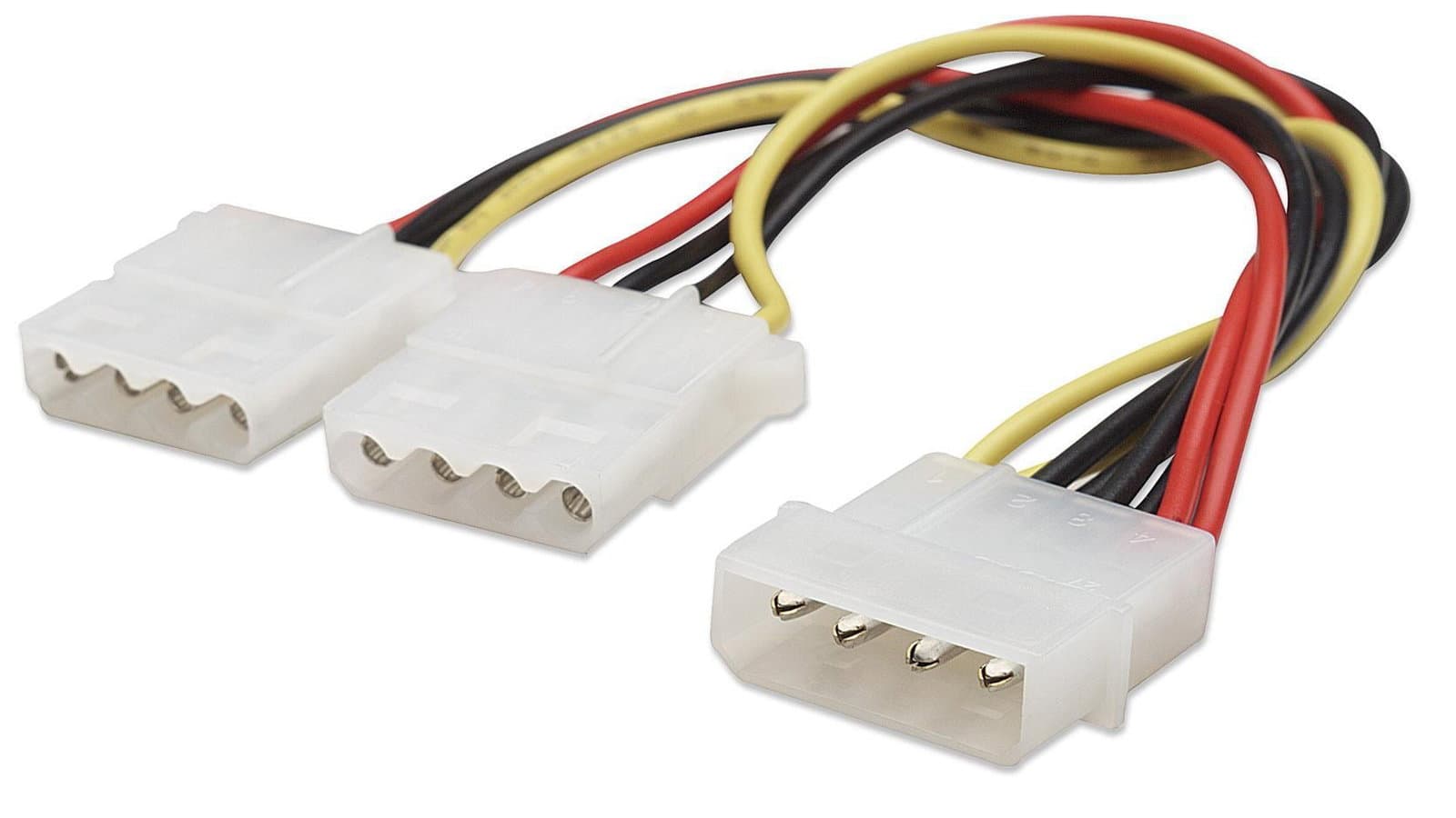 Cavo alimentazione interno per 2 drive 5 1/4 - Manhattan ICOC 04-NC