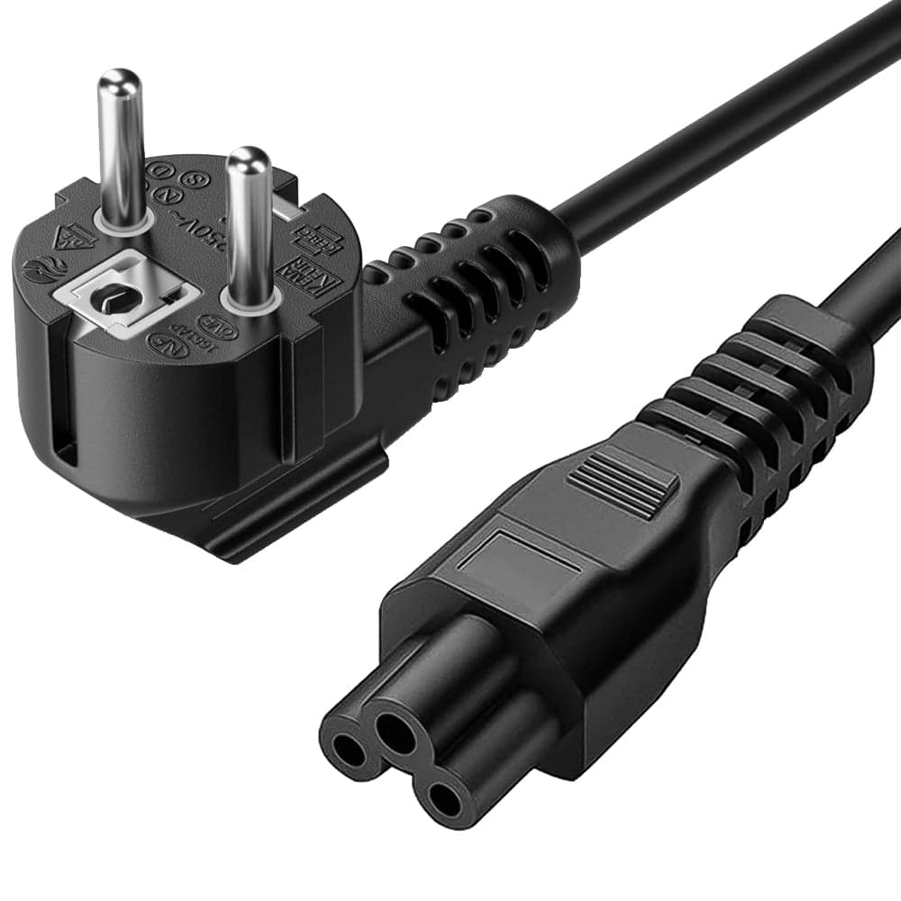 Cavo Alimentazione C5 a Schuko Angolato 1,8m - Manhattan ICOC 05-NC/ANG