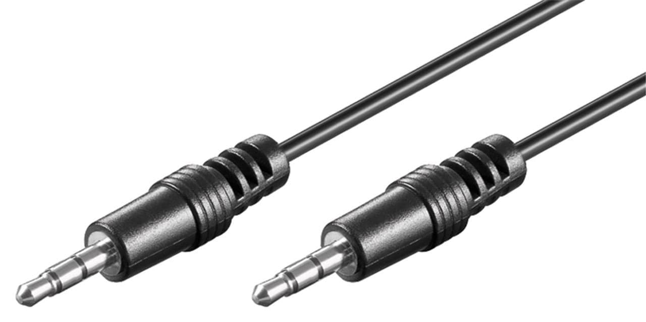 Cavo Audio Stereo Jack 3.5 mm M/M 10m - Goobay ICOC 10-SB-HP