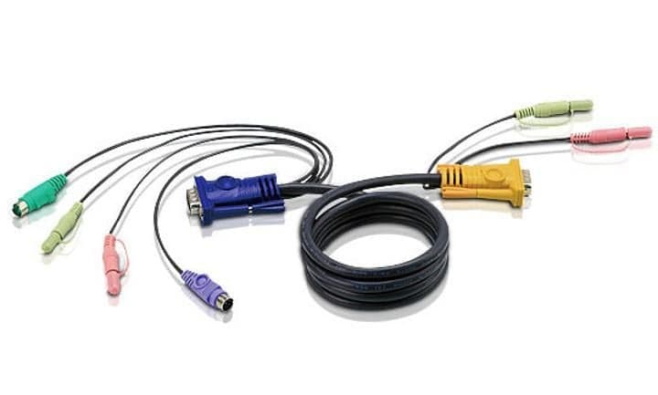 Cavo per KVM HD15 a PS2 con Audio 1,8m - Aten ICOC 2L-5302P