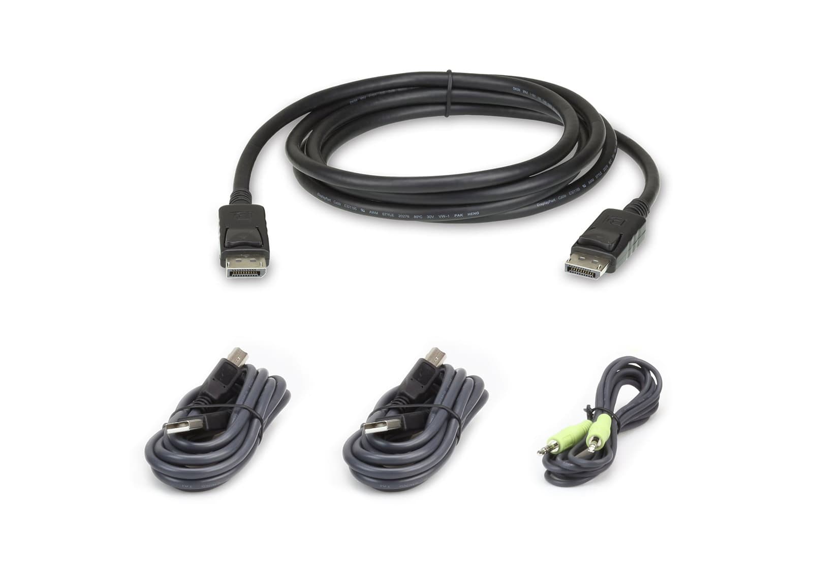 Kit cavo KVM sicurezza schermo doppio USB DisplayPort 1,8m - Aten ICOC 2L-7D02UDPX5
