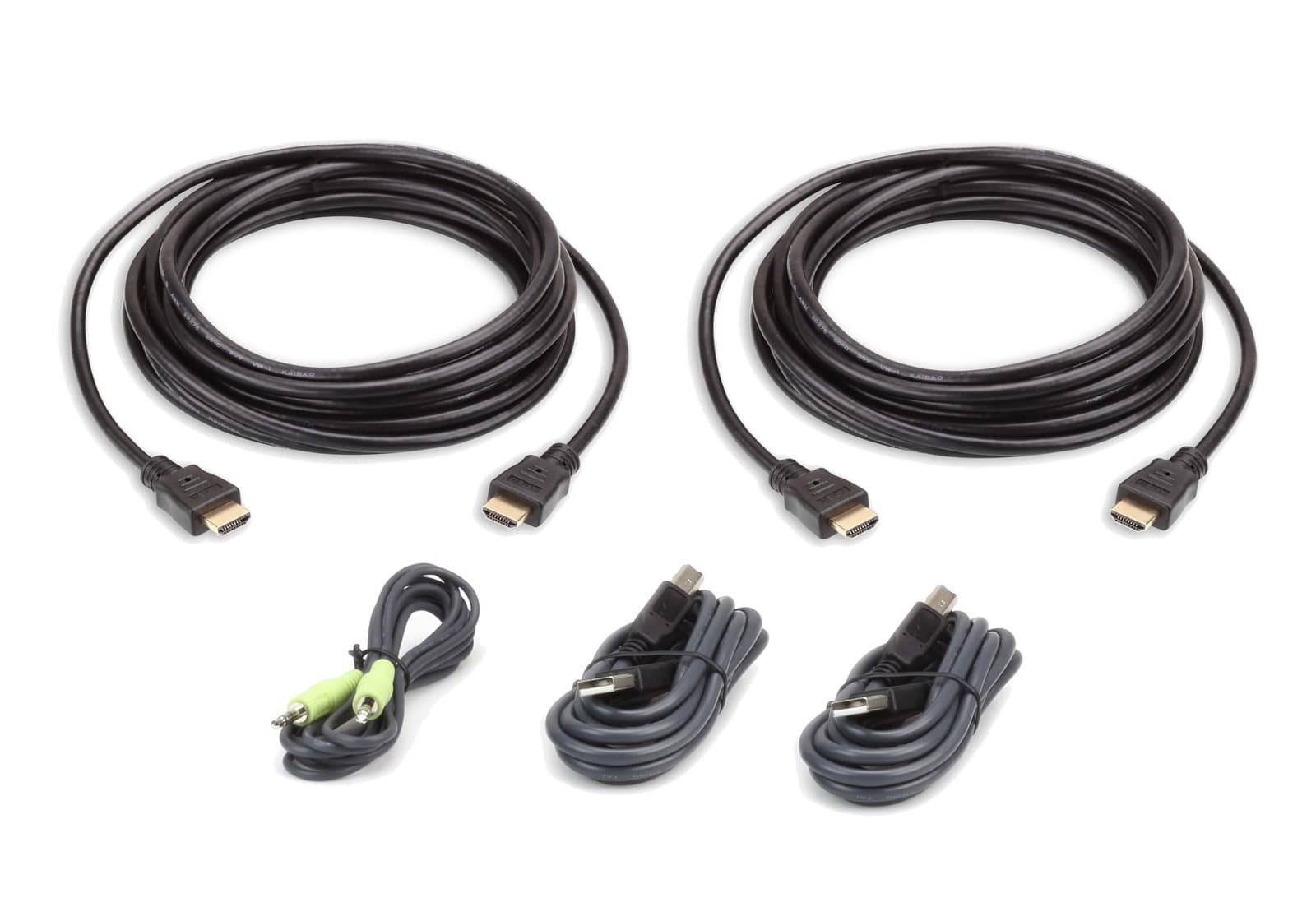 Kit cavo KVM sicurezza USB HDMI visualizzazione doppia 3m - Aten ICOC 2L-7D03UHX5