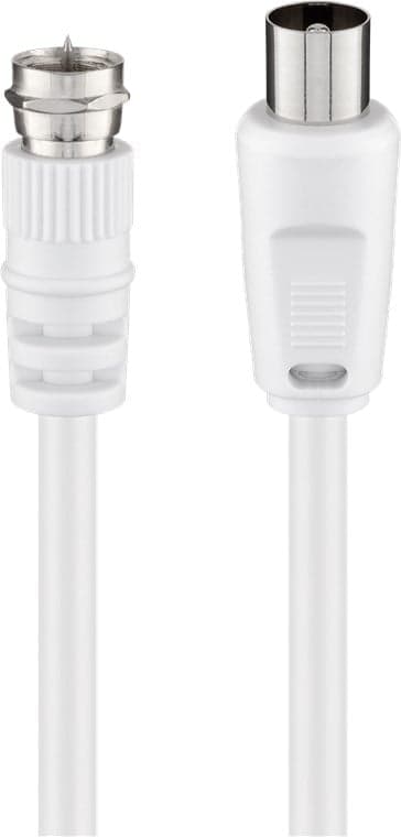 Cavo Antenna TV F/IEC M/M 2,5m 75 Ohm - Goobay ICOC AV-355