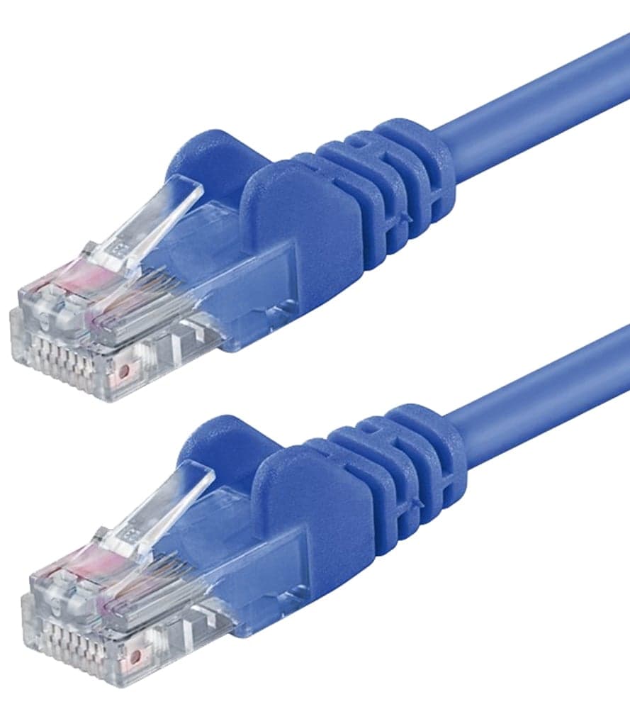Cavo di rete patch CCA Cat5e UTP blu 0,5m - Intellinet ICOC CCA5U-005-BL