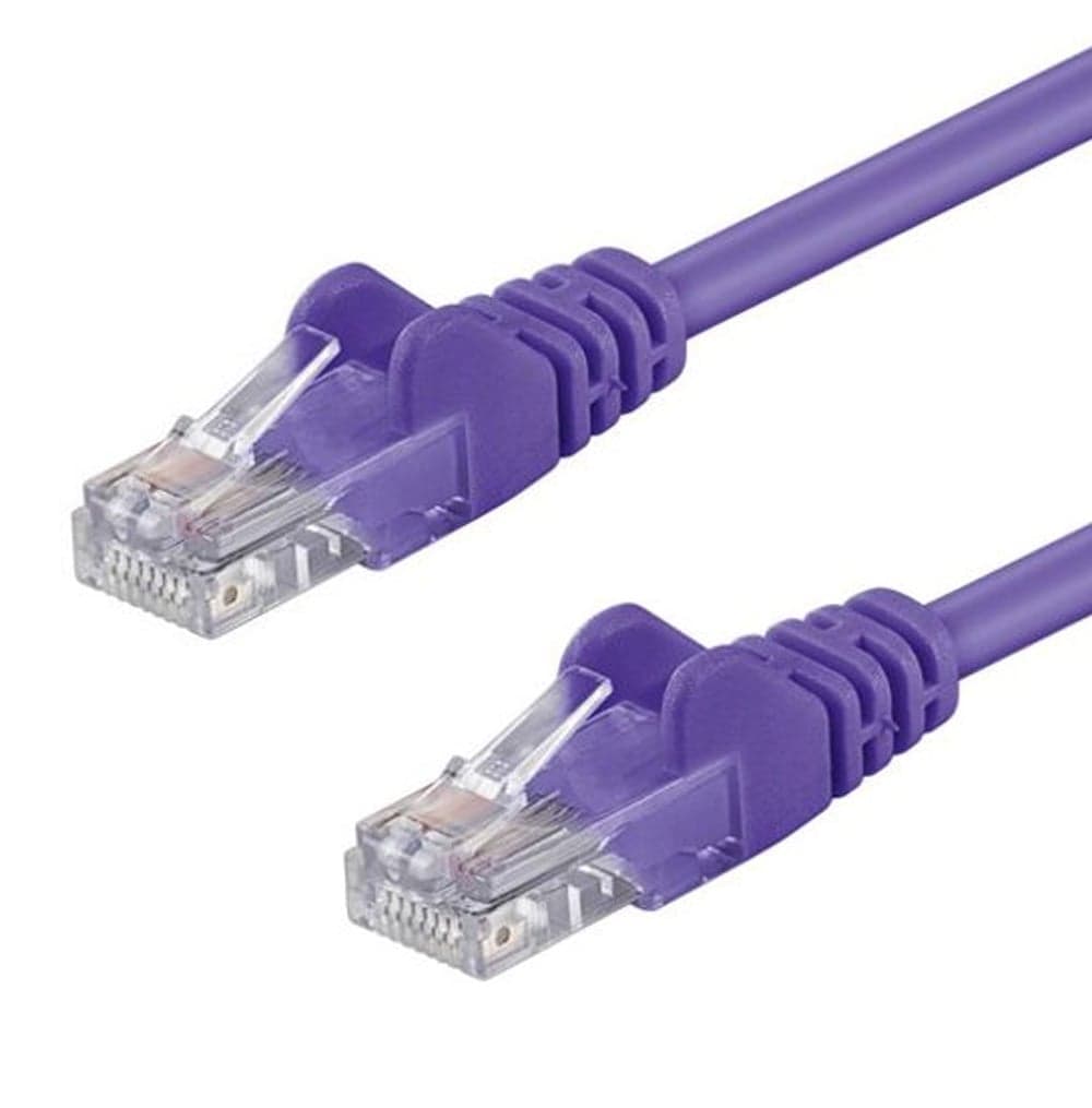 Cavo di rete Patch in CCA Cat5E Viola U/UTP 5m - Goobay ICOC CCA5U-050-VLG