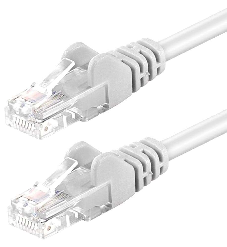 Cavo Patch CCA Cat5e Bianco UTP 10m - Intellinet ICOC CCA5U-100-WH