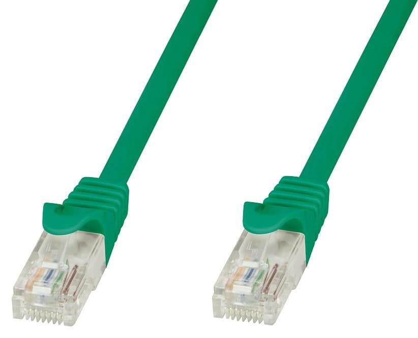 Cavo di rete Patch CCA Cat5E Verde UTP 20m - Techly Professional ICOC CCA5U-200-GREET