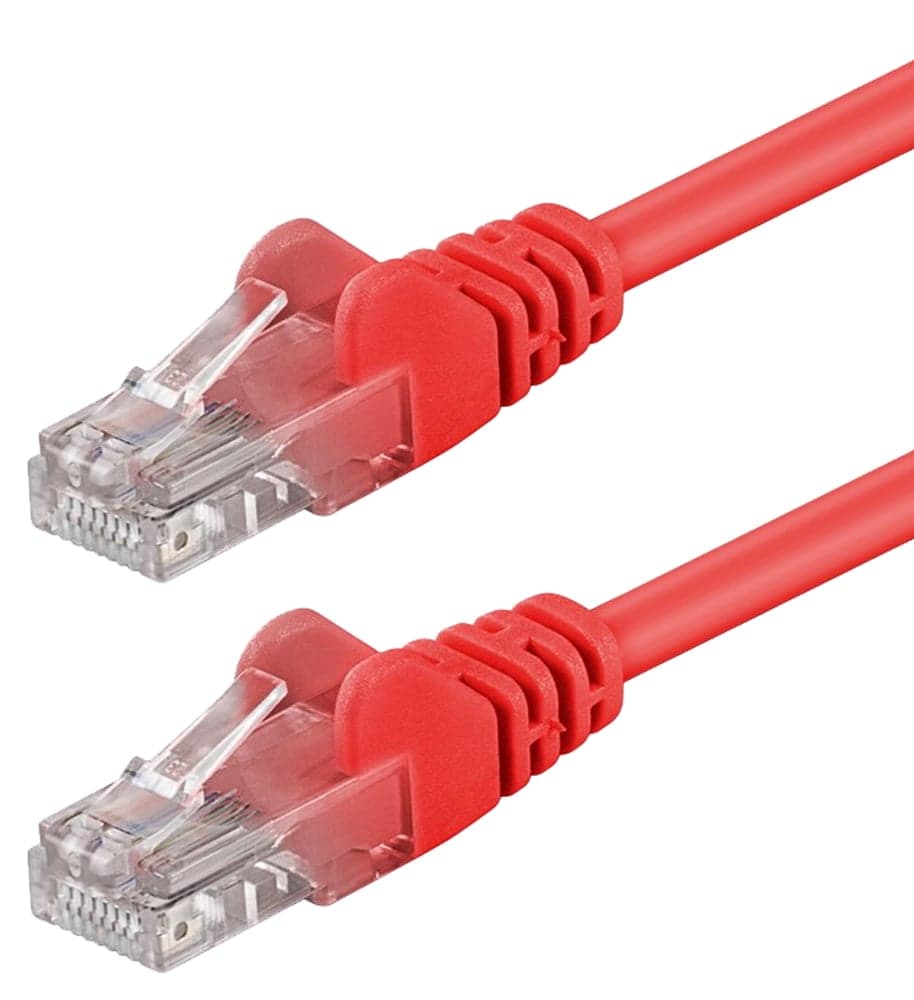 Cavo di rete patch Cat6 CCA UTP 0,5m rosso - Intellinet ICOC CCA6U-005-RE