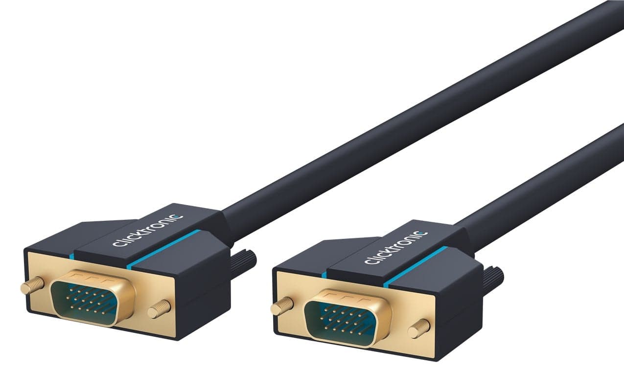 Cavo VGA alta risoluzione connettori dorati 20 m - Clicktronic ICOC CLC-SVGA-200