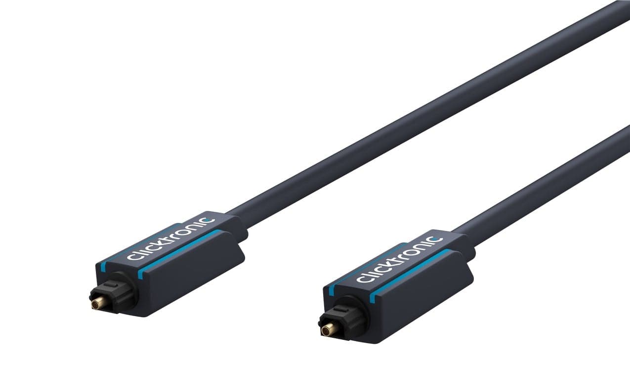 Cavo Ottico Digitale Audio Toslink/Toslink 2m - Clicktronic ICOC CLC-T-020