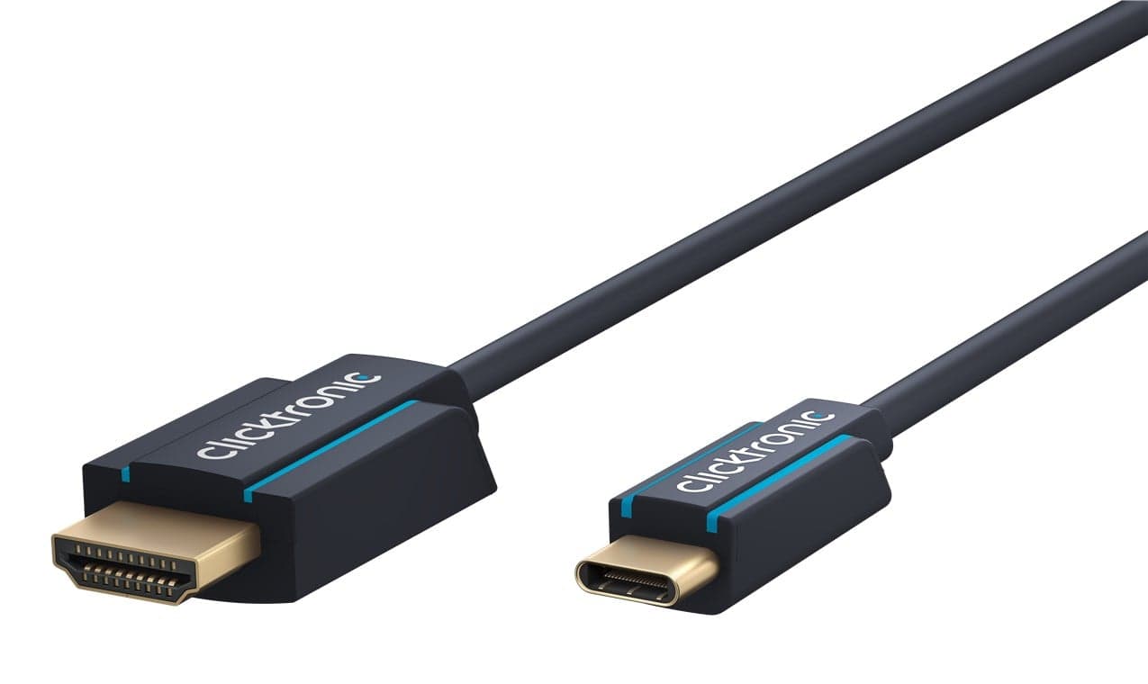 Cavo Adattatore USB-C a HDMI 2m Alta Qualità - Clicktronic ICOC CLC-UCH2-020