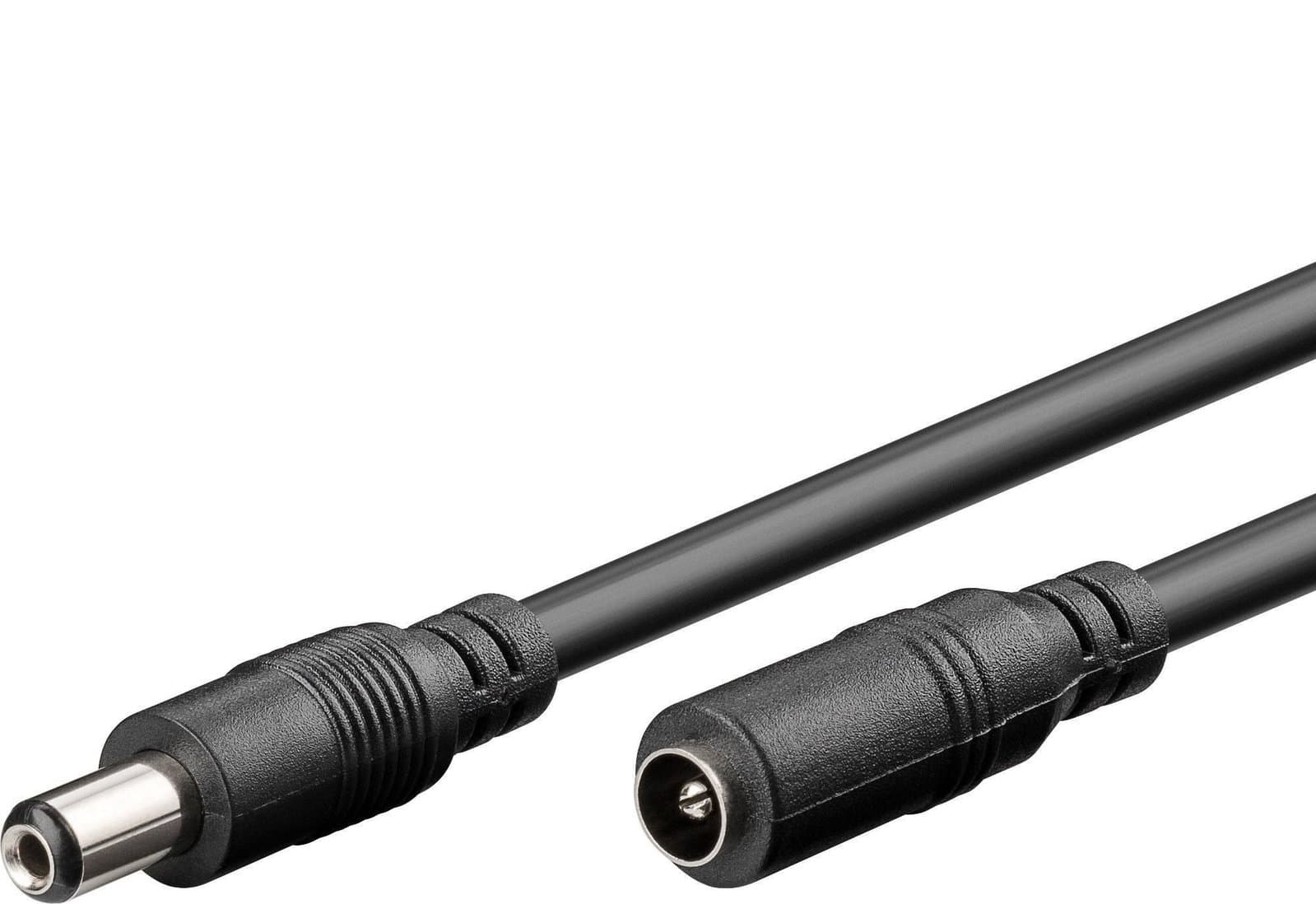 Cavo Prolunga Alimentazione DC 2.1mm 3m Nero - Goobay ICOC DC21-030