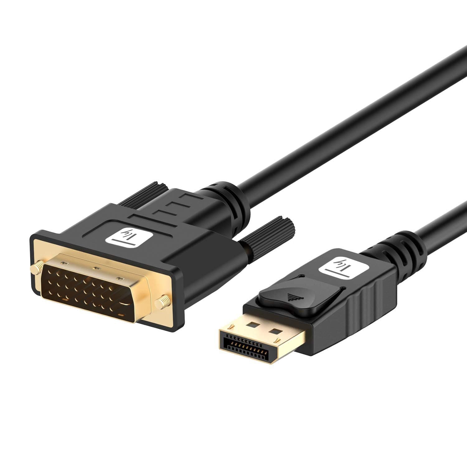 Cavo DisplayPort Maschio a DVI Maschio Passivo 3m Nero - Techly ICOC DSP-C12-030P