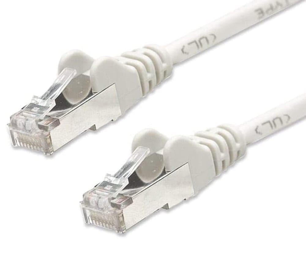 Cavo di Rete Patch in Rame Schermato Cat5e Bianco F/UTP 5m - Intellinet ICOC F5E-050-WH
