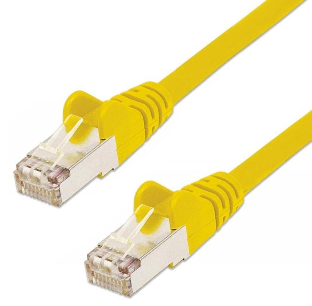 Cavo di rete patch Cat5e F/UTP giallo 15m - Intellinet ICOC F5E-150-YE