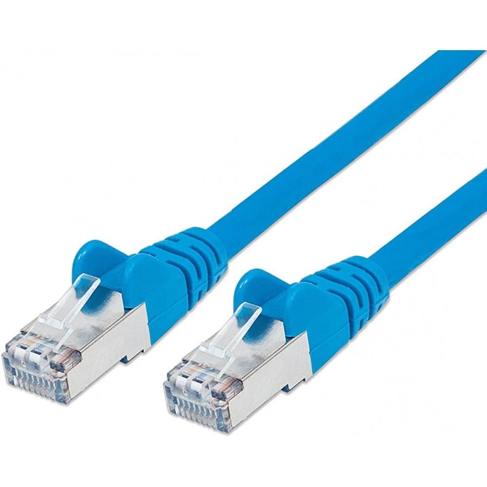 Cavo di rete Patch Cat5e F/UTP Blu 20m - Intellinet ICOC F5E-200-BL
