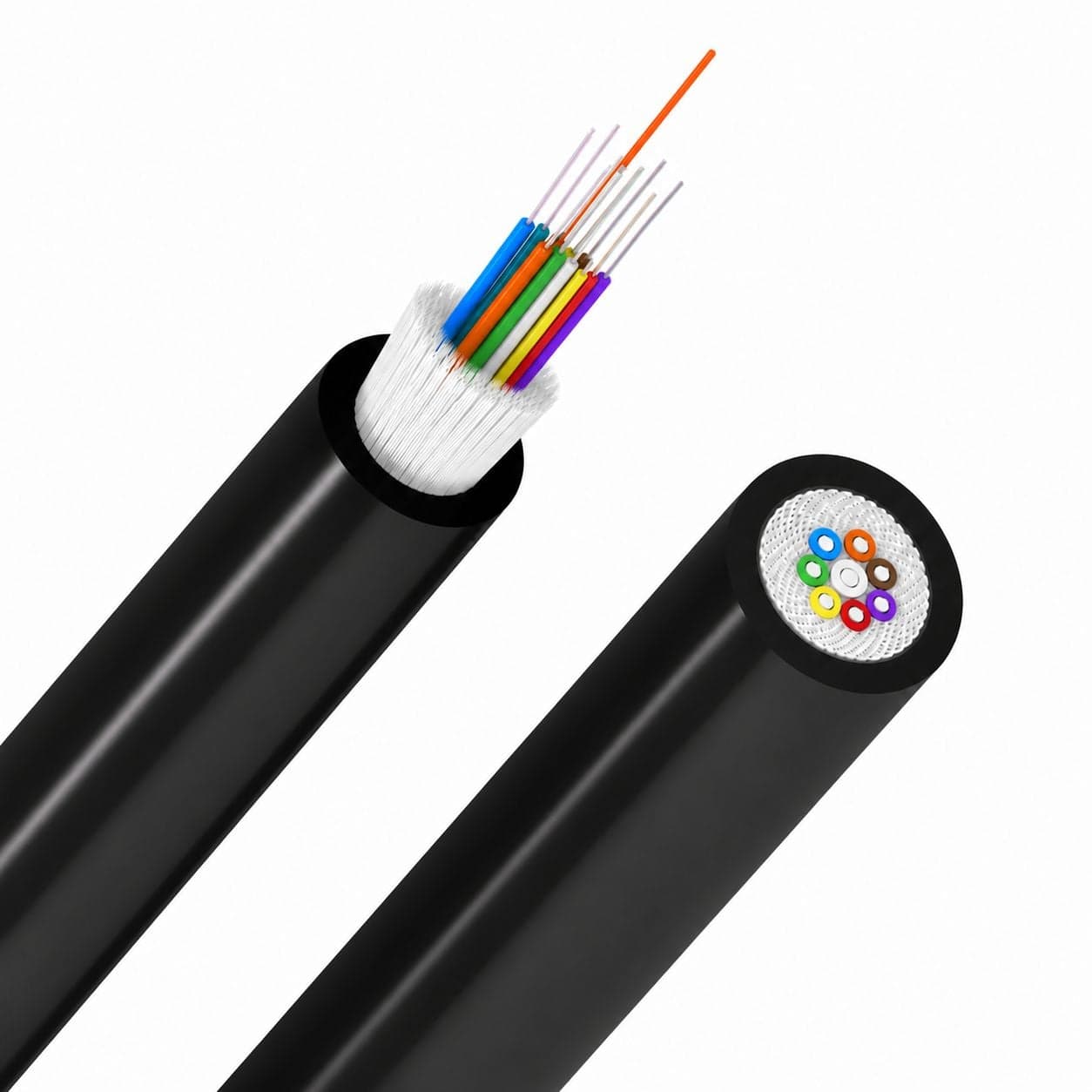 Cavo Loose Antiroditore 8 fibre 50/125 OM4 Dca LSZH Nero - OEM ICOC FOIRL-8FB/OM4