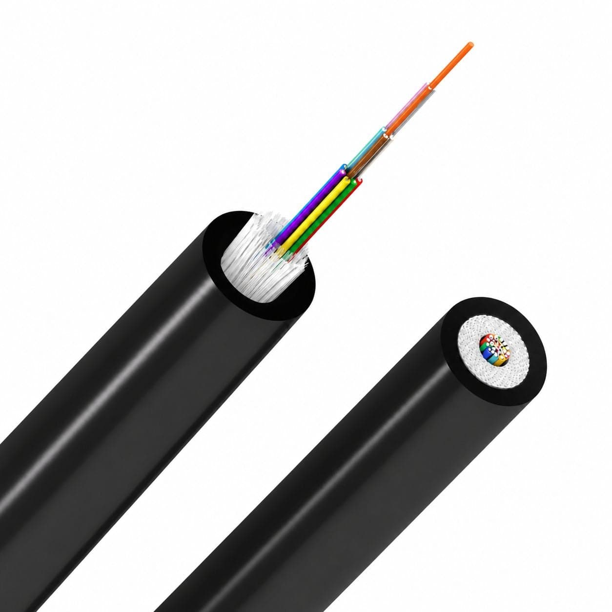 Cavo Loose Antiroditore 12 fibre 50/125 OM3 B2ca LSZH Nero - OEM ICOC FOIRL-B2-12/OM3