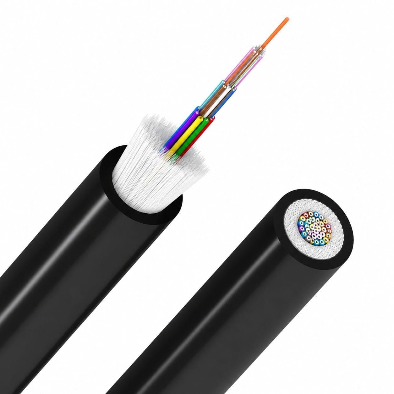 Cavo Loose Antiroditore 24 fibre 50/125 OM4 B2ca LSZH nero - ICOC FOIRL-B2-24/OM4