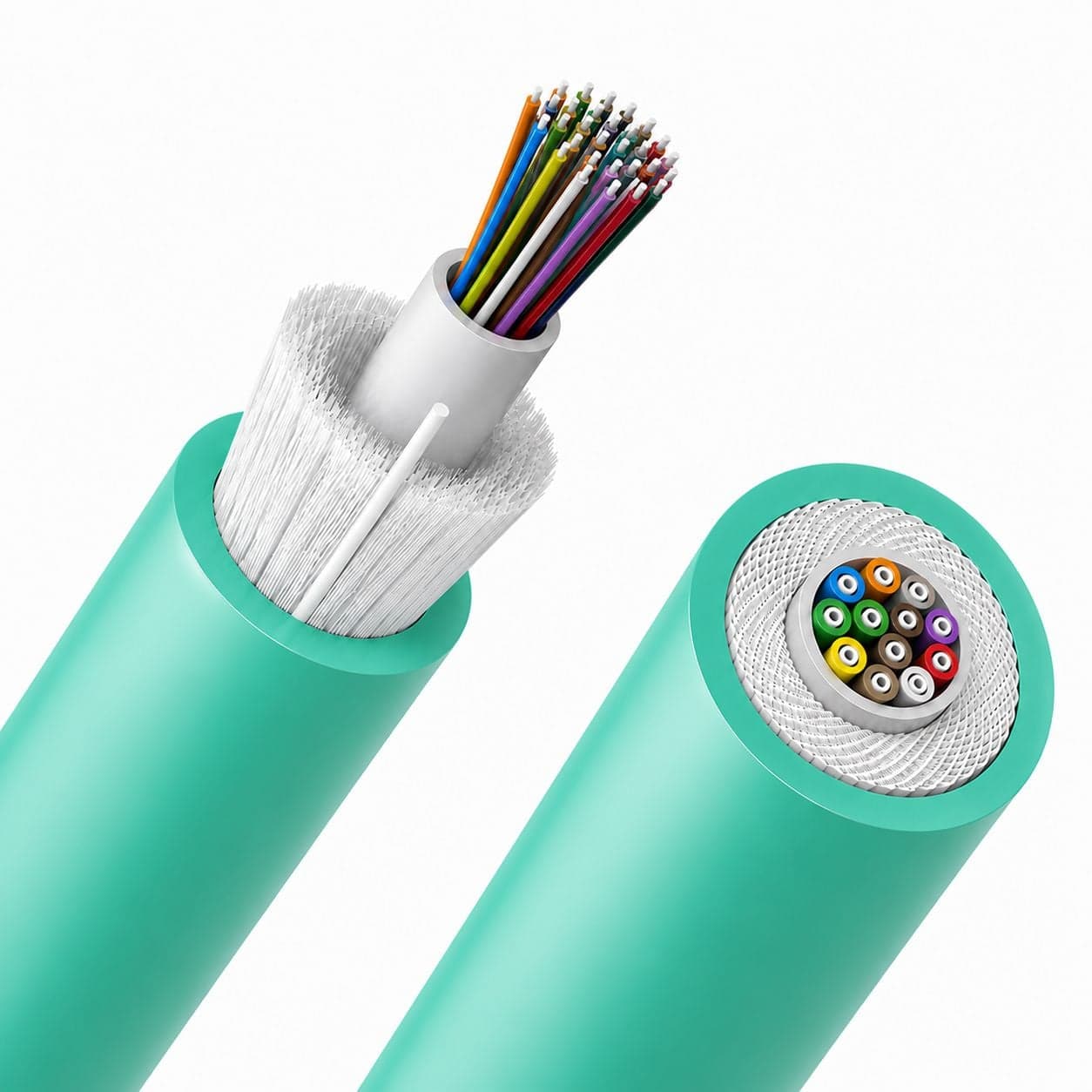 Cavo Loose Dielettrico da interno 12 fibre 50/125 OM3 B2ca LSZH acqua - ICOC FOIRL-B2I-12/O3