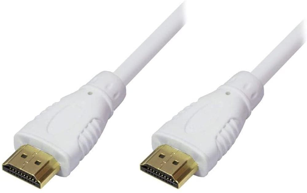 Cavo High Speed HDMI con Ethernet 3m Bianco - Techly ICOC HDMI-4-030NWT