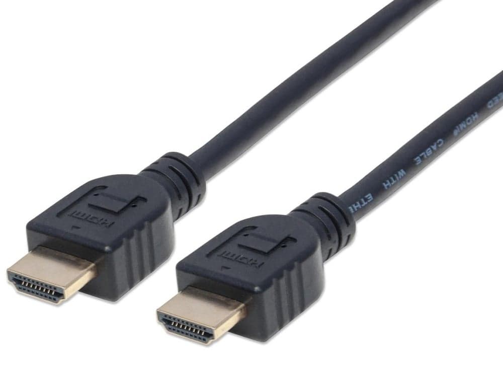 Cavo HDMI CL3 High Speed con Ethernet 3m nero - Manhattan ICOC HDMI-CL3-030