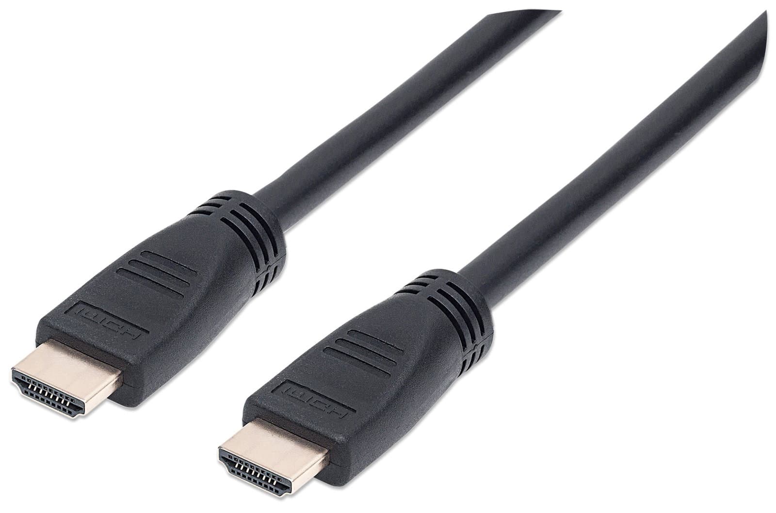Cavo HDMI CL3 High Speed con Ethernet 8m nero - Manhattan ICOC HDMI-CL3-075