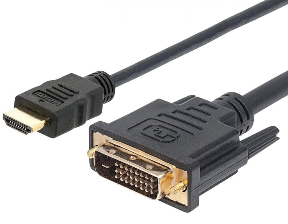 Cavo Video da HDMI a DVI-D M/M 1,8m - Techly ICOC HDMI-D-018
