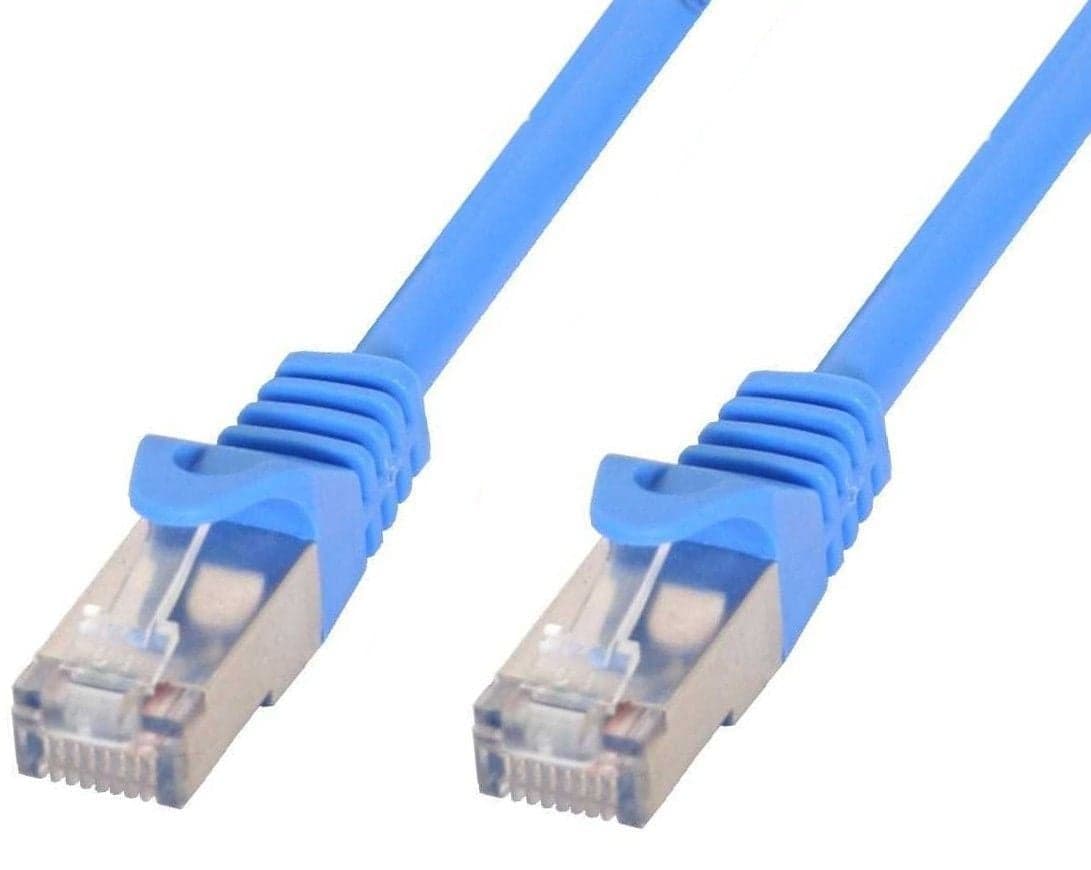 Cavo di Rete Cat6 Blu SFTP LSZH 0,5m - Techly Professional ICOC LS6-005-BLT