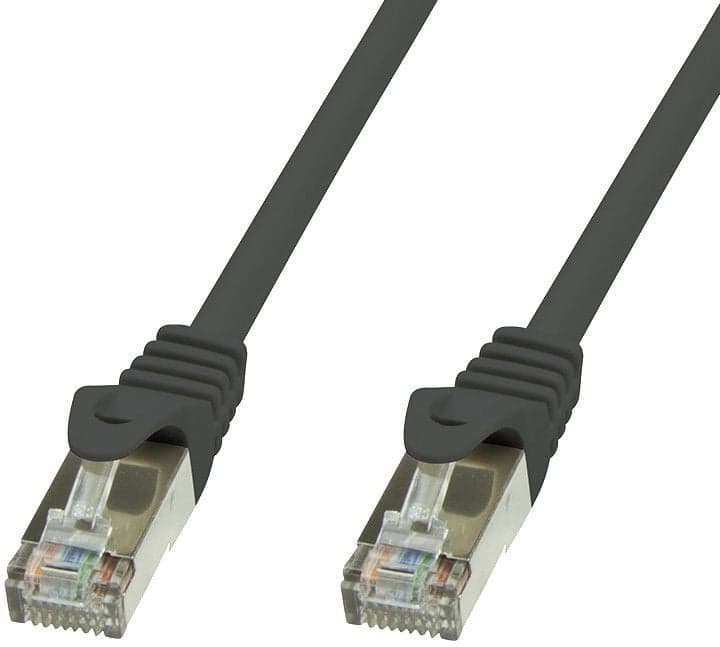 Cavo di Rete Cat6 Nero SFTP LSZH 1m - Techly Professional ICOC LS6-010-BKT
