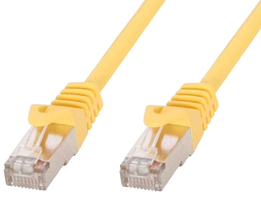 Cavo di rete Patch Cat6 Giallo SFTP LSZH 5m - Techly Professional ICOC LS6-050-YET