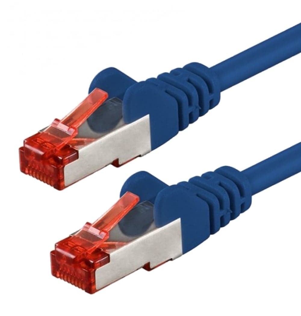 Cavo di rete Patch Cat6 Blu SFTP LSZH 5m - Goobay ICOC LS6-050BLG