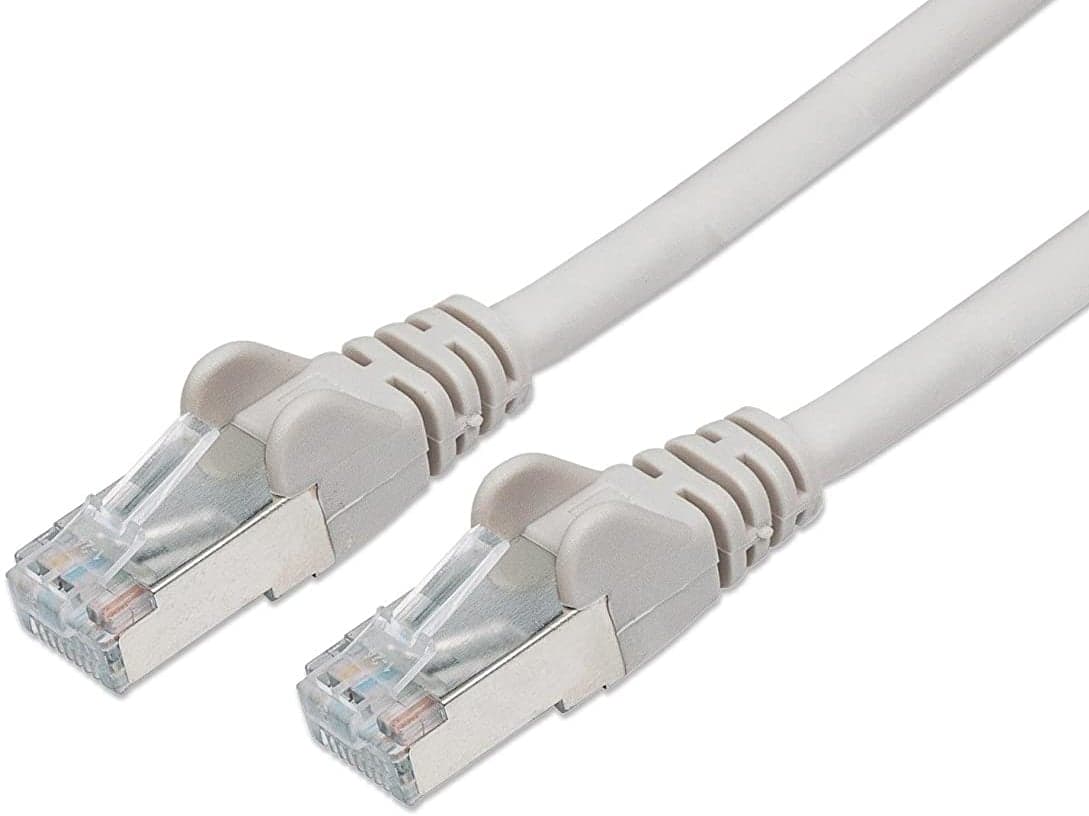 Cavo di rete Patch Cat6 Grigio SFTP LSZH 50m - Intellinet ICOC LS6-500