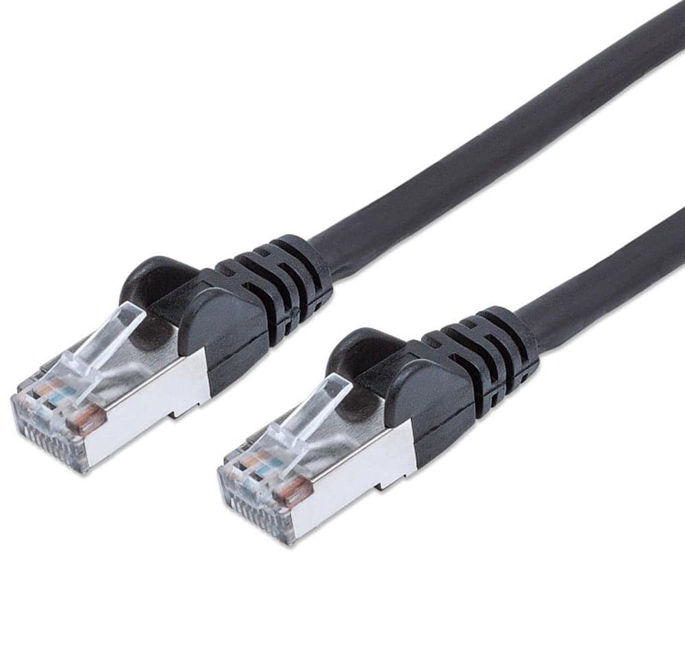 Cavo di rete Patch Cat6 SFTP LSZH Nero 50m - Intellinet ICOC LS6-500BK