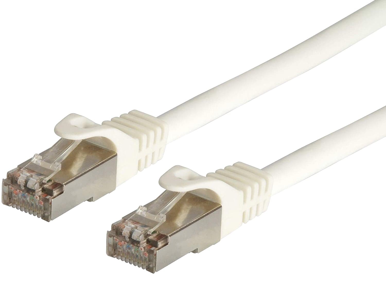 Cavo Patch Cat6A SFTP LSZH 0,25m Bianco - Techly Professional ICOC LS6A-0025-WHT