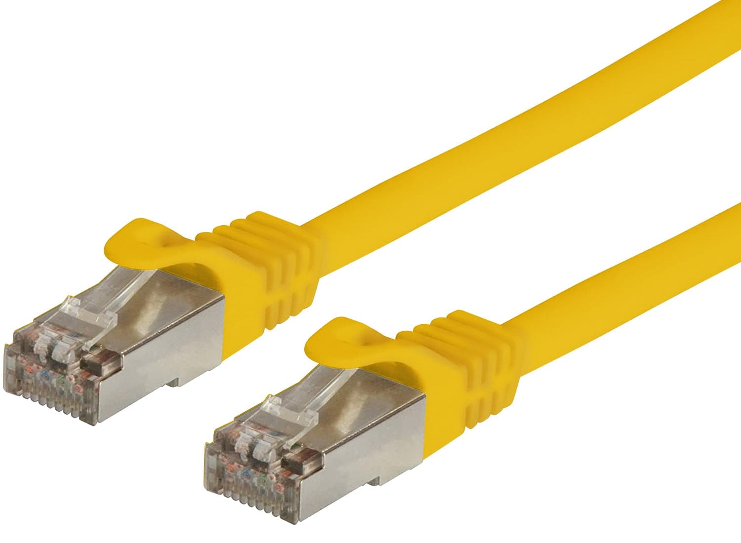 Cavo Patch Cat6A SFTP LSZH 0,25m Giallo - Techly Professional ICOC LS6A-0025-YET