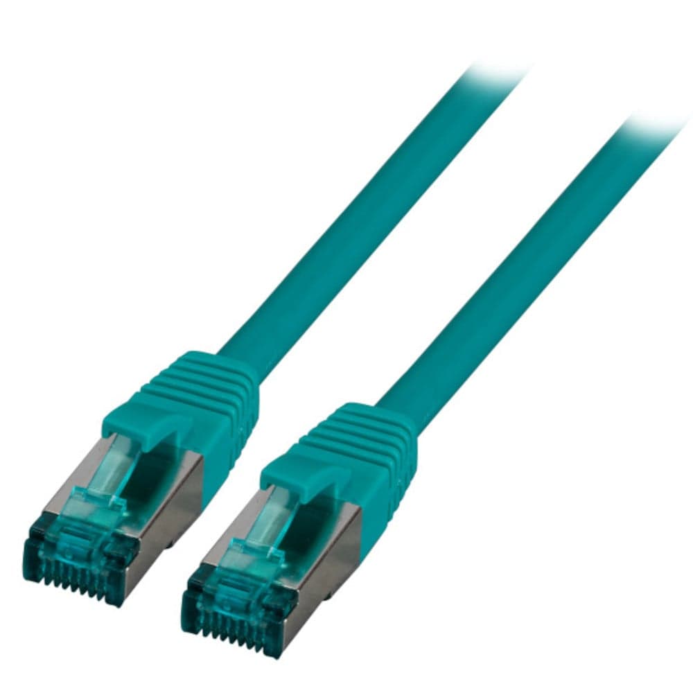 Cavo di Rete Patch in Rame Cat6A Verde SFTP 20m - ICOC LS6A-200-GREEN