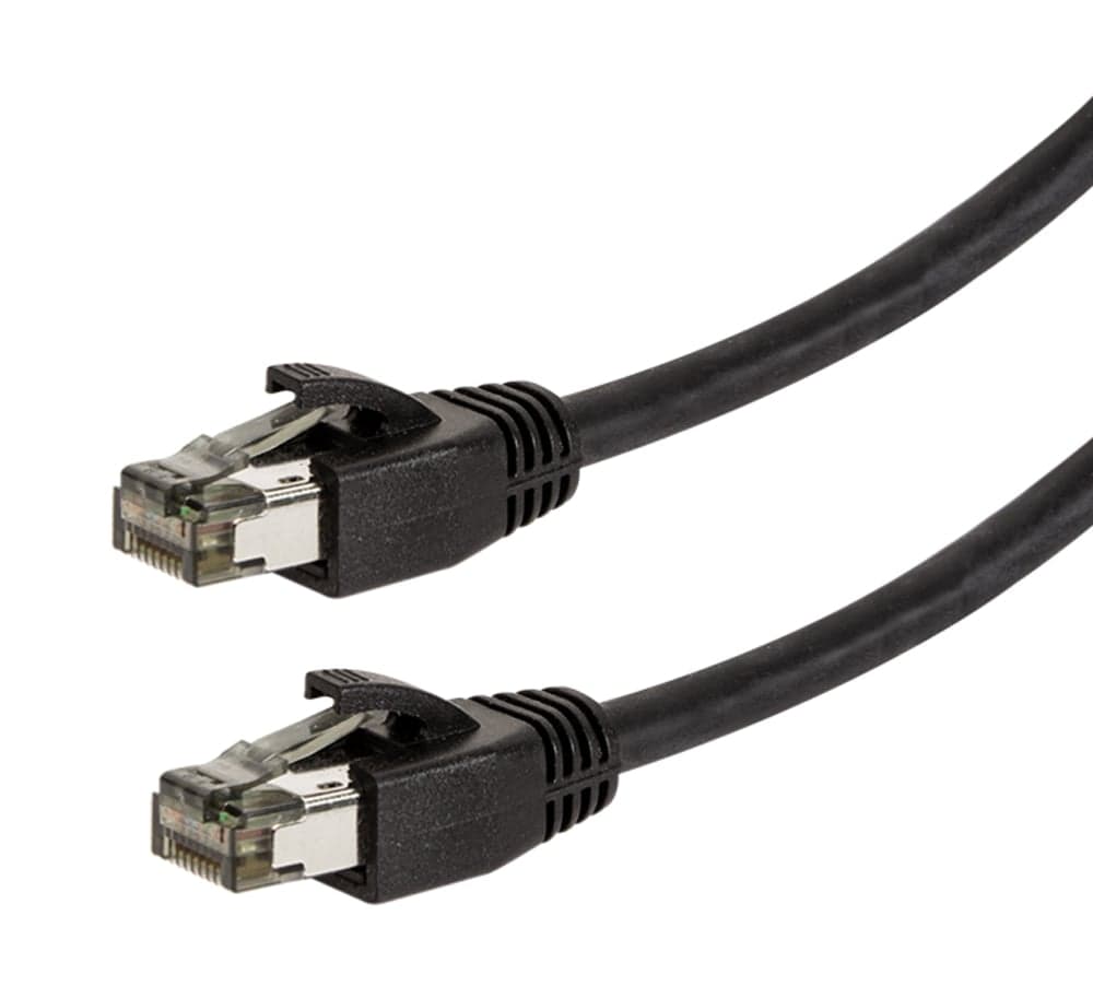 Cavo Patch Cat8.1 SFTP LSZH 0,5m Nero - Logilink ICOC LS81-005-BKL