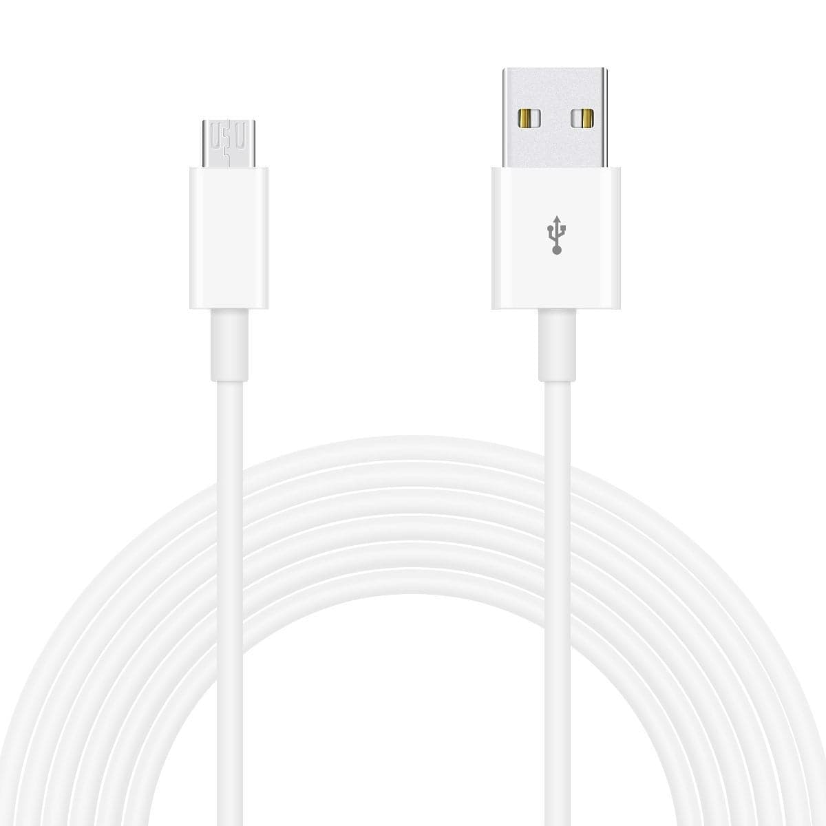 Cavo di Ricarica Rapida USB/Micro-USB 1m Bianco - Manhattan ICOC MUSB-A-010FCW