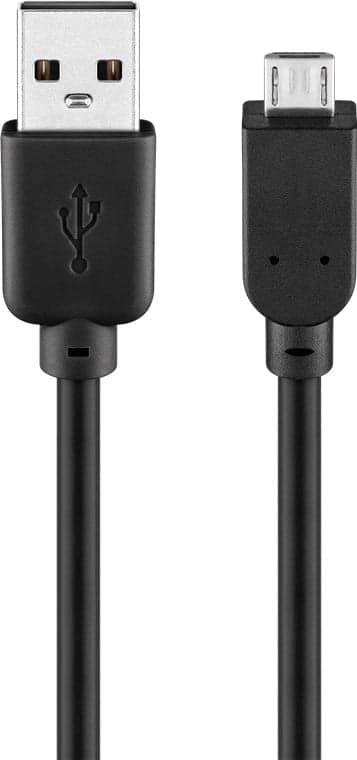 Cavo USB 2.0 A maschio/Micro B maschio 5m Nero - Goobay ICOC MUSB-A-050