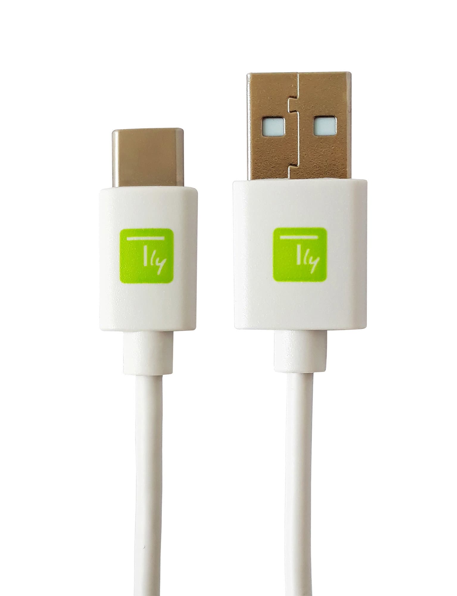 Cavo USB A Maschio 2.0 / USB-C Maschio 1m Bianco - Techly ICOC MUSB20-CMAM10TW