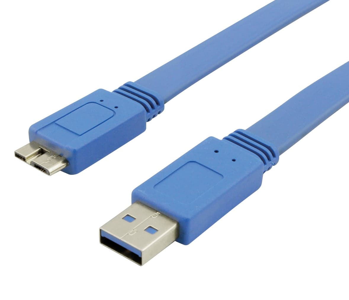 Cavo USB 3.2 Superspeed A Maschio/Micro B Maschio 0,5m Flat - Techly ICOC MUSB3-FL-005