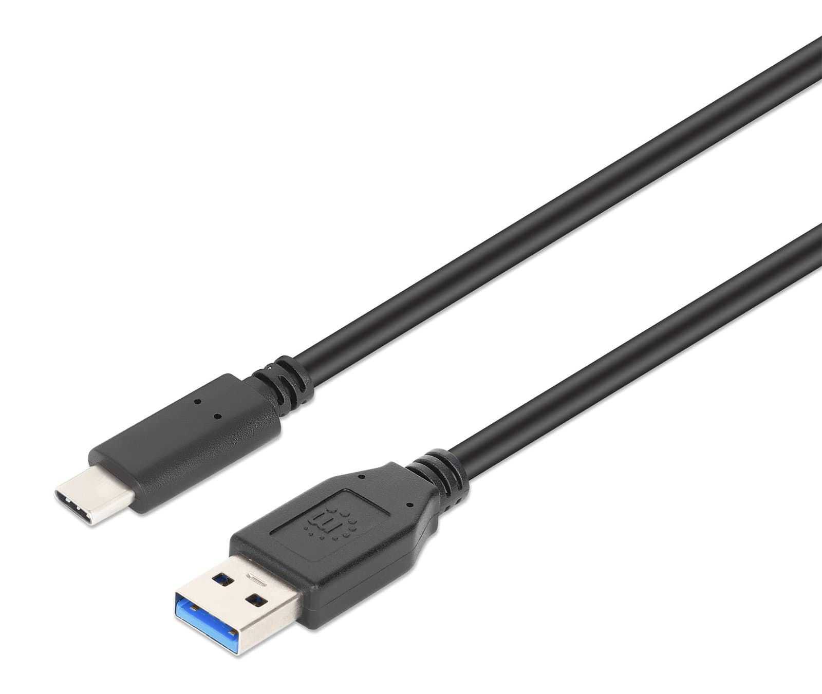 Cavo USB 3.2 Gen2 A maschio / USB-C maschio 1m nero - Manhattan ICOC MUSB312-CMAM10