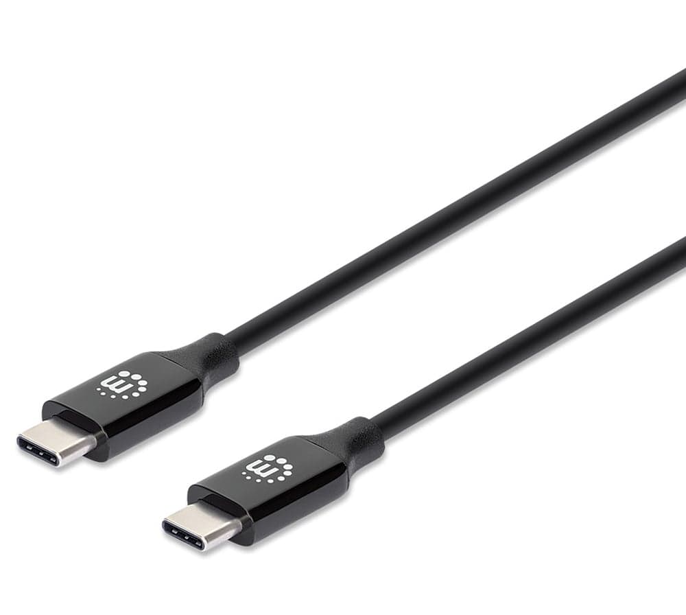 Cavo USB-C Maschio/Maschio USB 3.2 Gen2 SuperSpeed 5m Nero - Manhattan ICOC MUSB32-CMCM50