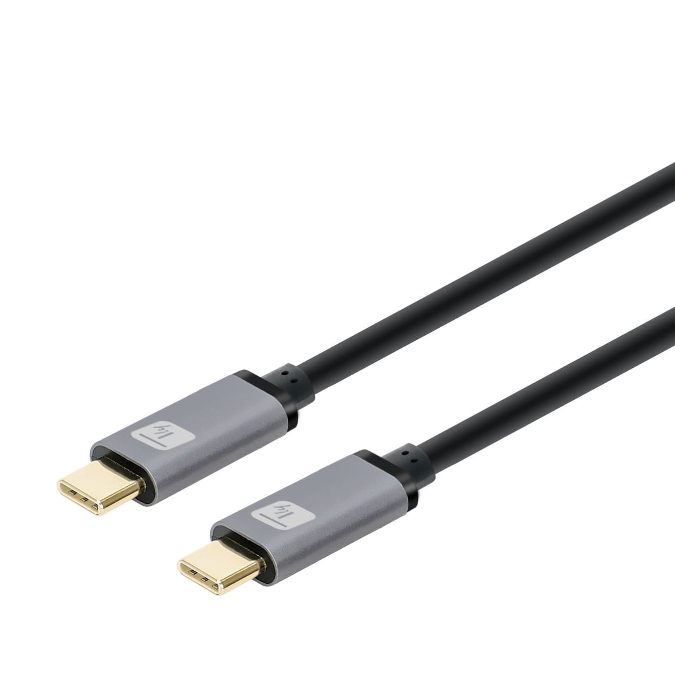Cavo USB 3.2 Gen 2x2 USB-C M/M E-Mark 1m 4K Nero - Techly ICOC MUSB322-CM-010